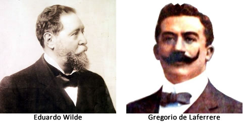Fallecen Eduardo Wilde y Gregorio de Laferrere